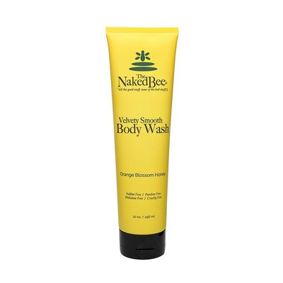 The Naked Bee Gentle Body Wash for Adult - Moisturizing Bath &amp; Shower Gel for Dry &amp; Sensitive Skin - Nourishing Body Care for Soft &amp; Smooth Skin