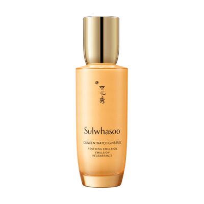 Sulwhasoo Concentrated Ginseng Renewing Emulsion: Lightweight Lotion to Smooth, Hydrate, and Visibly Soften Lines &amp; Wrinkles, 4.22 fl. oz.