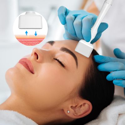 Titanium Microneedle Derma Roller - Stamp Alternative -Microneedling Micro Needle For Women And Man Skin Care Tool - Microneedling Roller 0.25mm