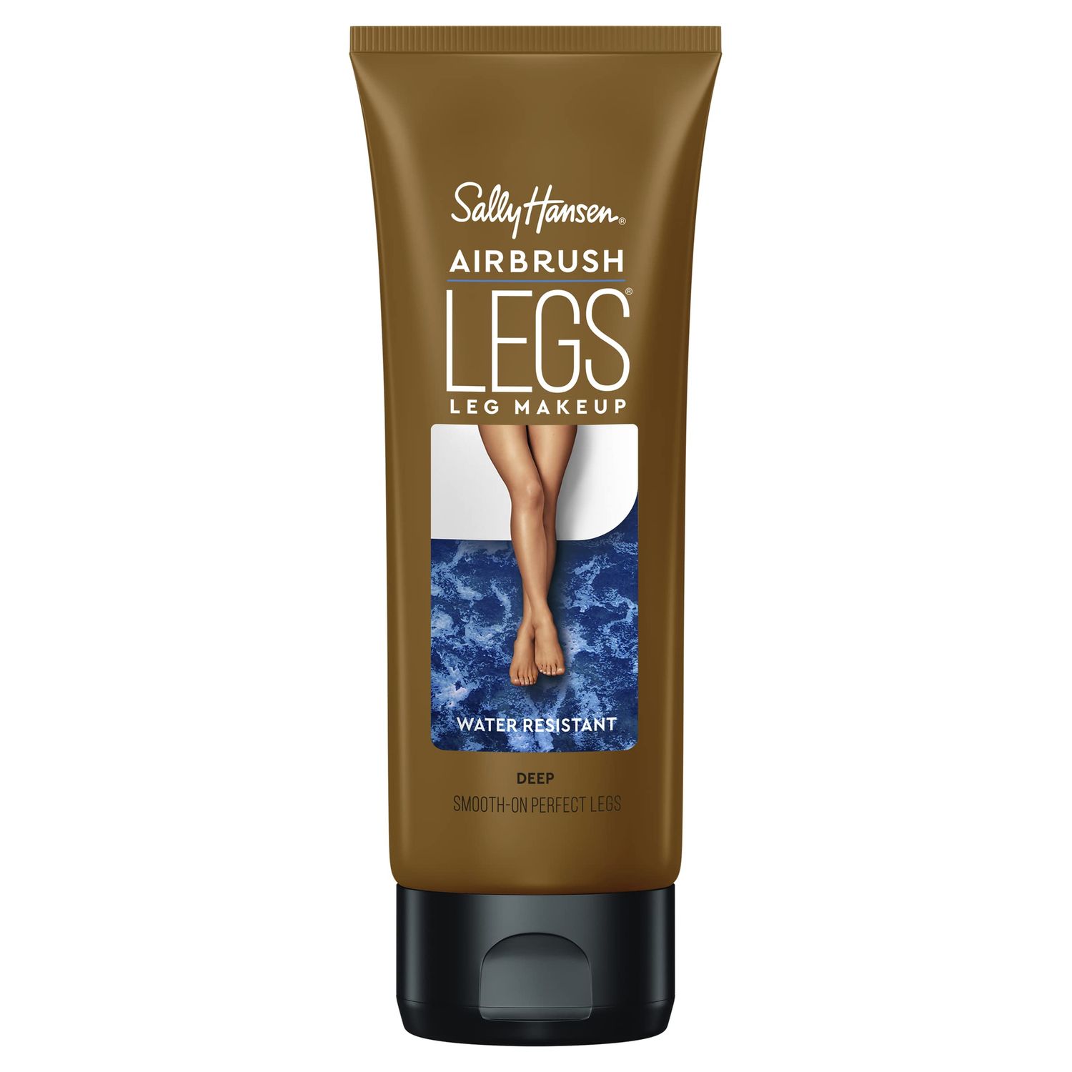 Sally Hansen Airbrush Legs, Leg Makeup, Deep, Easy Application, Flawless Looking Legs, Water Resistant, Transfer Proof Lotion