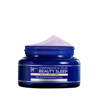 IT Cosmetics Confidence in Your Beauty Sleep Night Cream - Visibly Improves Fine Lines, Wrinkles, Dryness, Dullness &amp; Loss of Firmness - With Hyaluronic Acid