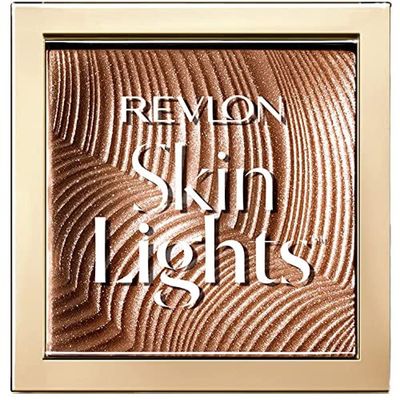 Revlon Skinlights Prismatic Powder Bronzer, Translucent-to-Buildable Coverage, 115 Sunkissed Beam, 0.31 oz (Pack of 1)