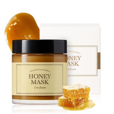 I&#39;m from] Honey Mask 4.23oz | wash off type, real honey 38.7%, Mature skin, Deep moisturization, Nourishment,and Clear Complexion.