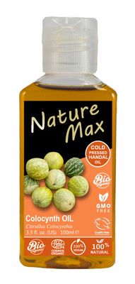 Nature Max Handal Citrullus Oil Natural Undiluted Pure For Hair Skin Care &amp; Food Cold Pressed Premium (1 Pack = 3.38 oz / 100 ml)