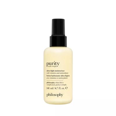 philosophy purity made simple pore ultra-light face moisturizer - with vitamins C &amp; E, green tea, meadowfoam seed oil &amp; chia seed oil - ultra-light nourishing formula delivers 24-hour hydration