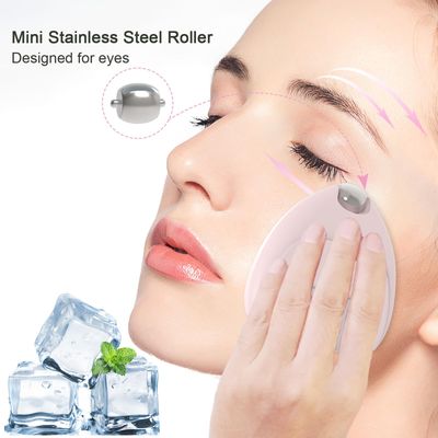 VenirCool Ice Roller for Face, Two Size Ice Roller for Face Women Daily Care, Massage for Facial Neck Eye, Nice Gift for Friend Daughter Lover Mom Grandma (Pink) (Pink)
