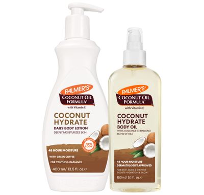 Palmer&#39;s Coconut Oil Formula Body Care bundle (Lotion &amp; Oil)