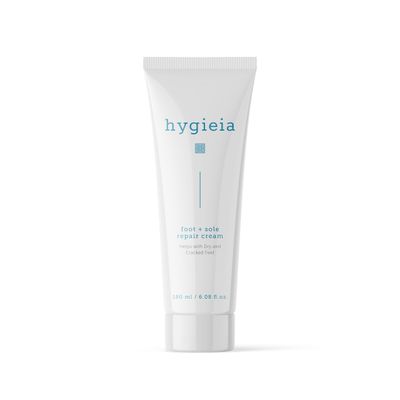 Hygieia Urea Foot &amp; Sole Cream - Foot-Care Solution for Dry Cracked Heels - Moisturizing Repair for Foot Rejuvenation with Nourishing Allantoin - Exfoliates Skin to Remove Calluses &amp; Dry Skin, 6.08 Oz