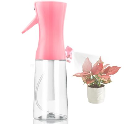 Spray Bottle, Fine Mist Spray Bottle for Hair, Ultra-Fine Continuous Spray Bottle for Skincare, Plant Care, Pet Grooming, Cleaning and Disinfection, Refillable Spray Container (1Pcs Dark Pink 6.8oz)
