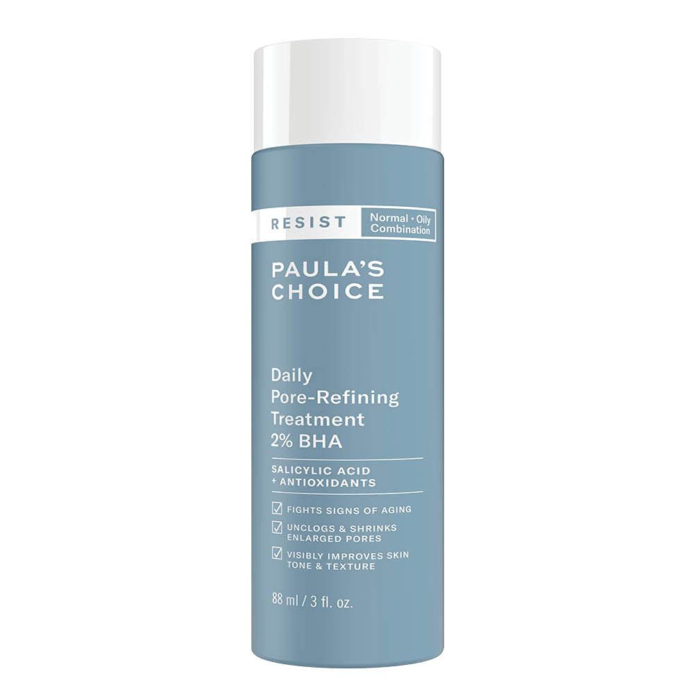 Paula&#39;s Choice RESIST Daily Pore-Refining Treatment 2% BHA with Salicylic &amp; Hyaluronic Acid, Blackheads &amp; Large Pore Exfoliant, Oily Skin, 3 Ounce