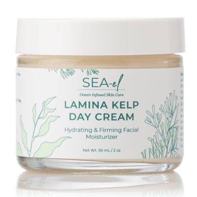 Sea-El Lamina Sea Kelp Day Cream Hydrating &amp; Firming Anti Aging Glow Natural &amp; Organic Dry Skin Care - Daily Face Moisturizer for Women &amp; Men - 2 Oz