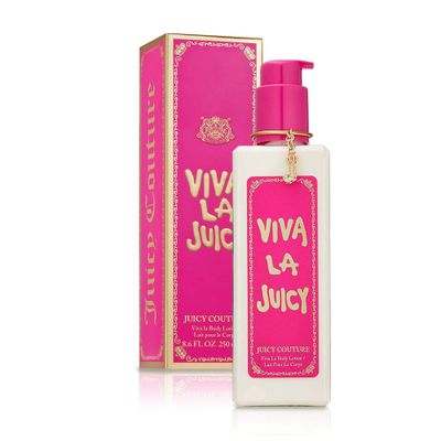 Juicy Couture Body Lotion, Viva La Juicy Scented Body Lotion for Women, Women&#39;s Body Moisturizer for Dry Skin, 8.6 fl oz