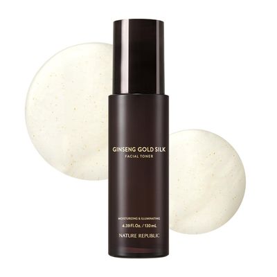 Nature Republic Ginseng Gold Silk Toner 130 ml / 4.39 Fl. oz.