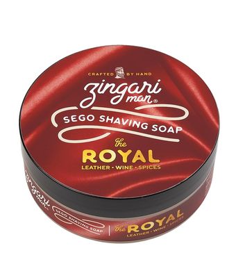 Zingari Man - The Royal Shave soap - Smooth Glide Grooming Accessories for Men - Super Strength No Bump Cream and Skin Tight Lotion for the Sophisticated Young or Old Man - 5oz Jar