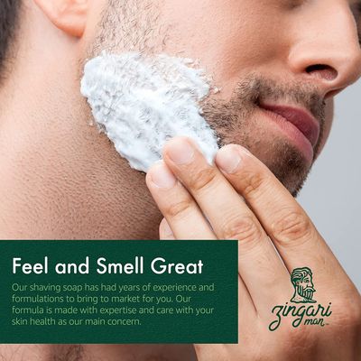Zingari Man - The Royal Shave soap - Smooth Glide Grooming Accessories for Men - Super Strength No Bump Cream and Skin Tight Lotion for the Sophisticated Young or Old Man - 5oz Jar