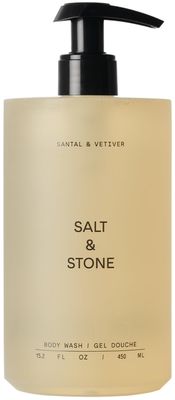Salt &amp; Stone Body Wash with Antioxidants for Deep Moisture | For Women &amp; Men, Sulfate, Paraben, &amp; Dye Free, Leaving Skin Soft and Hydrated