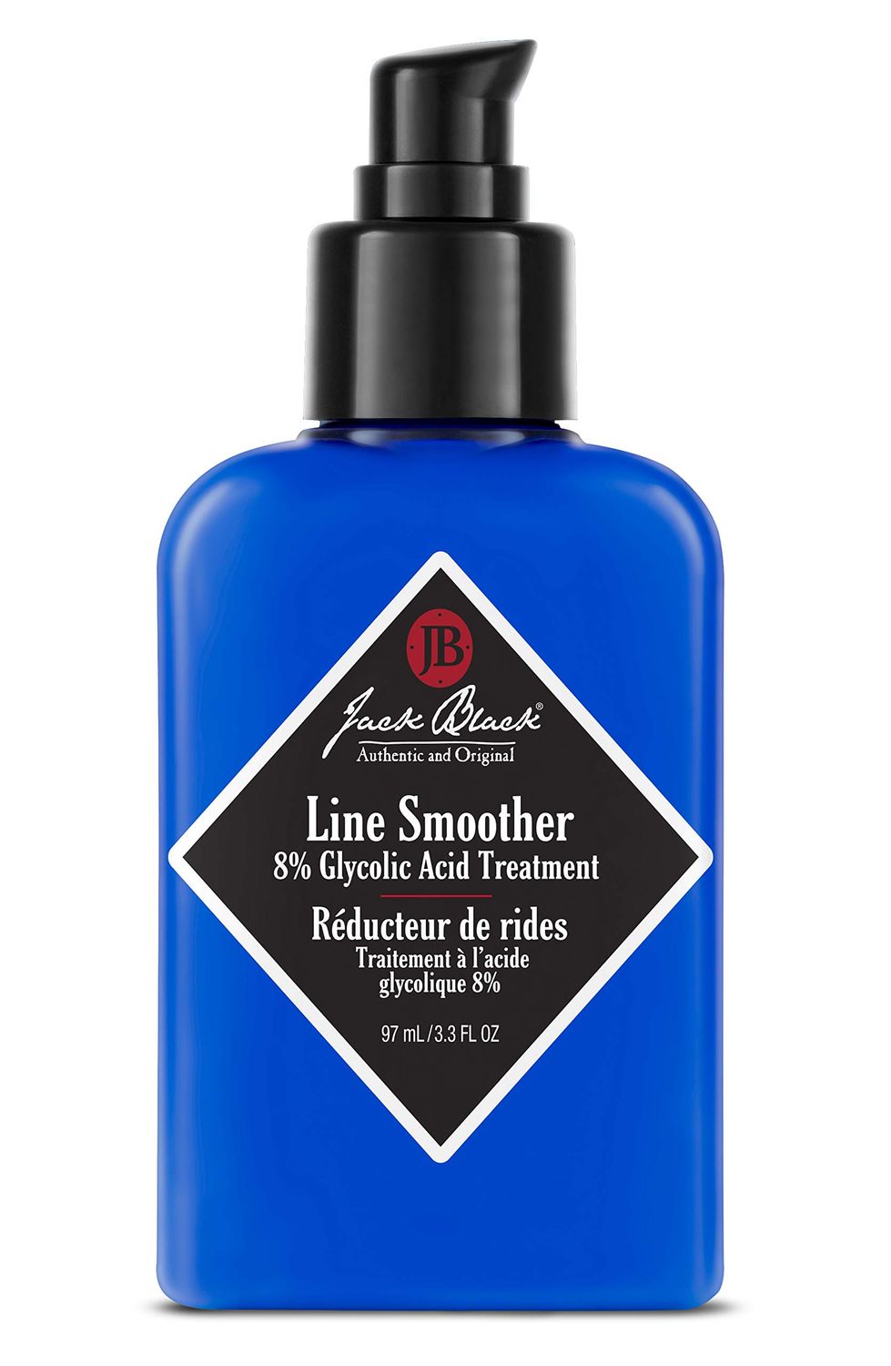 Jack Black Line Smoother 8% Glycolic Acid Treatment, 3.3 Fl Oz (Pack of 1)