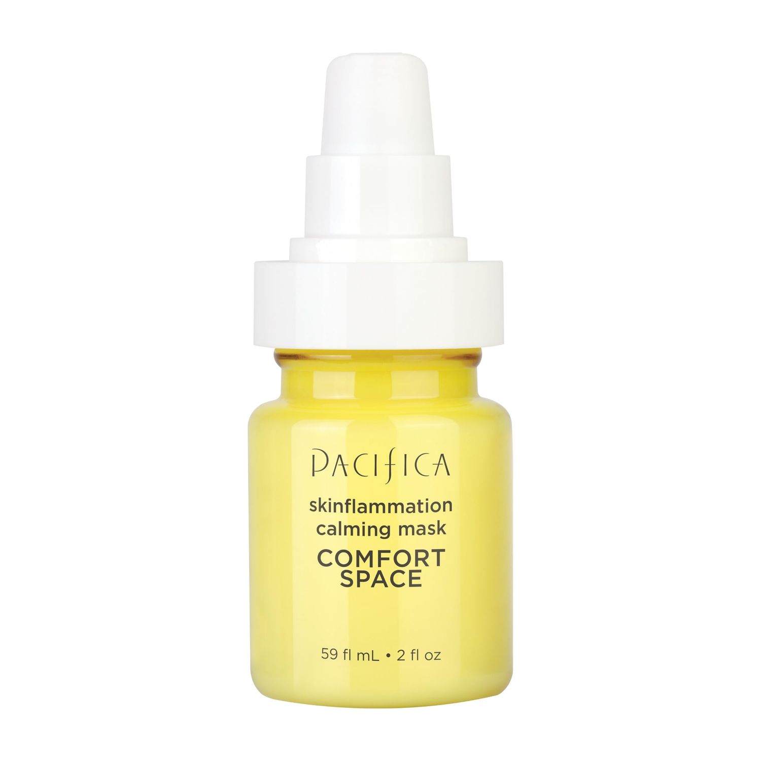 Pacifica Face Mask - Comfort Space Skininflammation Calming Face Mask, Soothes Dryness &amp; Visible Skin Irritation, Vegan &amp; Cruelty-Free, 2 Fl Oz