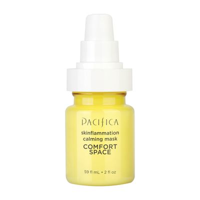 Pacifica Face Mask - Comfort Space Skininflammation Calming Face Mask, Soothes Dryness &amp; Visible Skin Irritation, Vegan &amp; Cruelty-Free, 2 Fl Oz