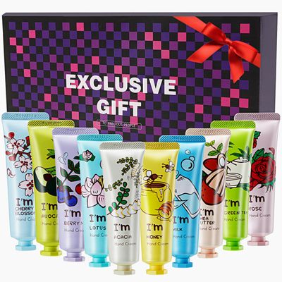 Plzrme 20 Pack Hand Cream Gift Set,Mini Hand Lotion Travel Size in Bulk,Hand Lotion for Dry Hands,Moisturizing Hand Care Cream with Shea Butter,Hand Lotion Gift Set for Women Mother&#39;s Day