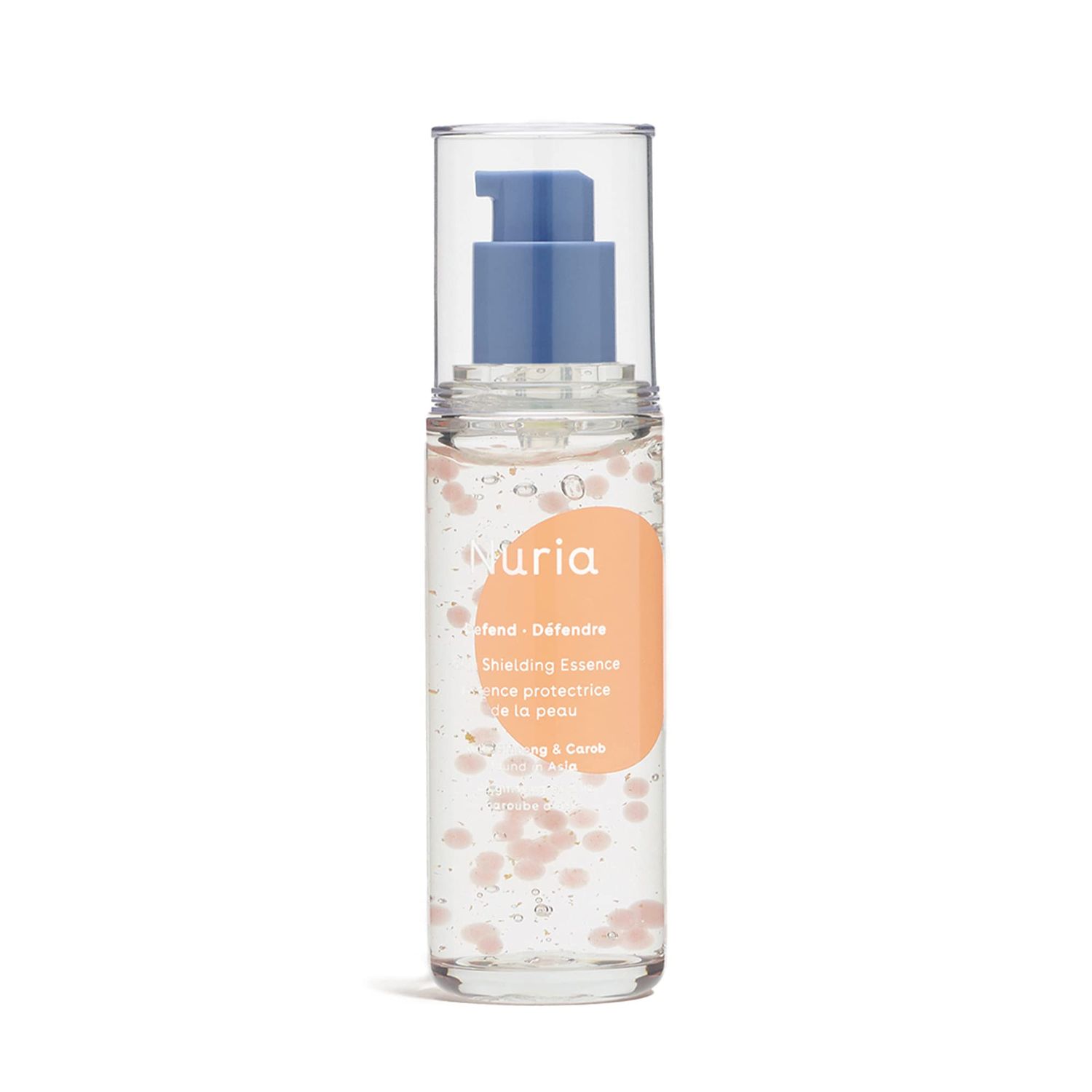 Nuria - Defend Skin Shielding Essence, Antioxidant-Rich Lightweight Face Essence with Ginseng, Carob, and Niacinamide, 50mL/1.7 fl oz