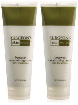 Surgeon&#39;s Skin Secret Beeswax Moisturizing Cream 8oz. Tube (2 Pack) - Light Lavender