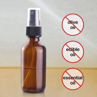 Wedama Mini Spray Bottles 2 oz, Amber Glass Spray Bottles, Empty Small Spray Bottles with Funnel Dropper, Fine Mist for Hair, Travel, Plants, Cleaning Solutions and Skin Care (4 Pack)