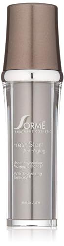 Sorme Fresh Start Under Foundation Makeup Enhancer | Anti-Aging Makeup Primer for Mature Skin | Hydrating Primer for Normal &amp; Dry Skin | 25 ml Face Primer for Makeup | Primer Face Makeup with Dermaxyl