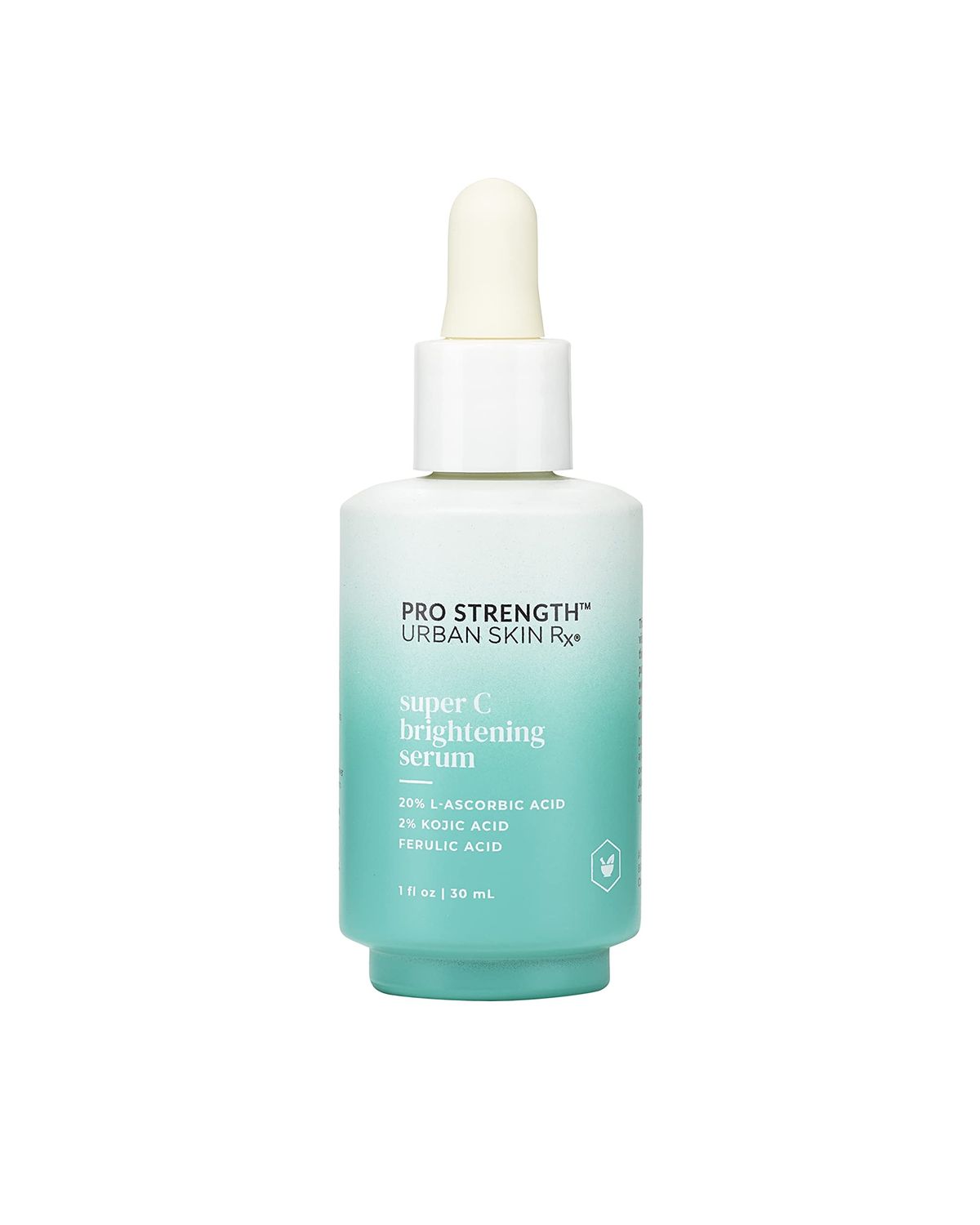 Pro Strength USRx, Super C Brightening Serum, Lightweight Anti-Aging Daily Glow Serum | Hydrates, Brightens, Clarifies, and Evens Skin Tone with Hyaluronic Acid and Salicylic Acid, 1.0 Fl Oz