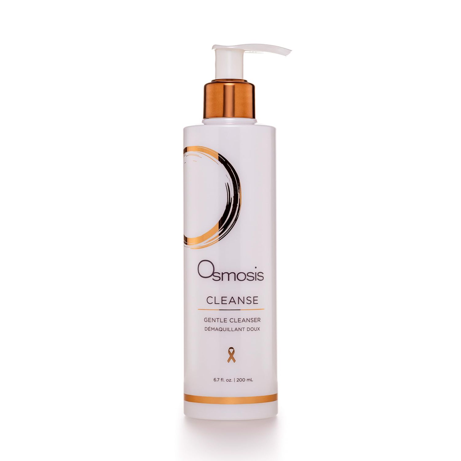 OSMOSIS CLEANSE Gentle Facial Cleanser, Face Wash with Coconut Oil for Dry, Sensitive Skin, Gently Removes Impurities, 6.7 Fl Oz