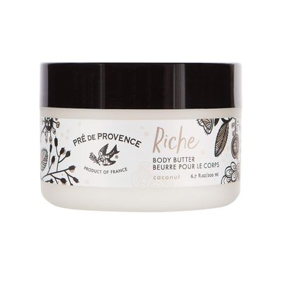 Pre de Provence Riche Collection Moisturizing, Body Butter, 200 Gram, Coconut