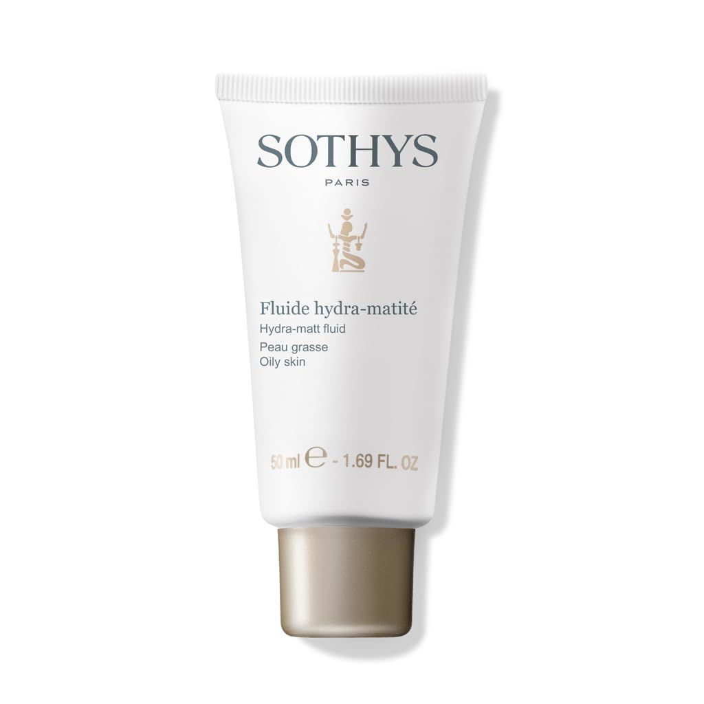 SOTHYS Hydra-Matt Fluid | Matte Face Moisturizer for Women | Daily Hydration with Niacinamide | For Combination to Oily Skin