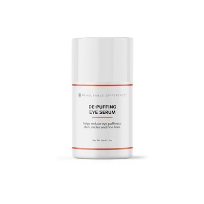 Measurable Difference De-puffing Eye Serum - Hydrating &amp; Illuminating Treatment for Dark Circles, Puffiness, and Wrinkles