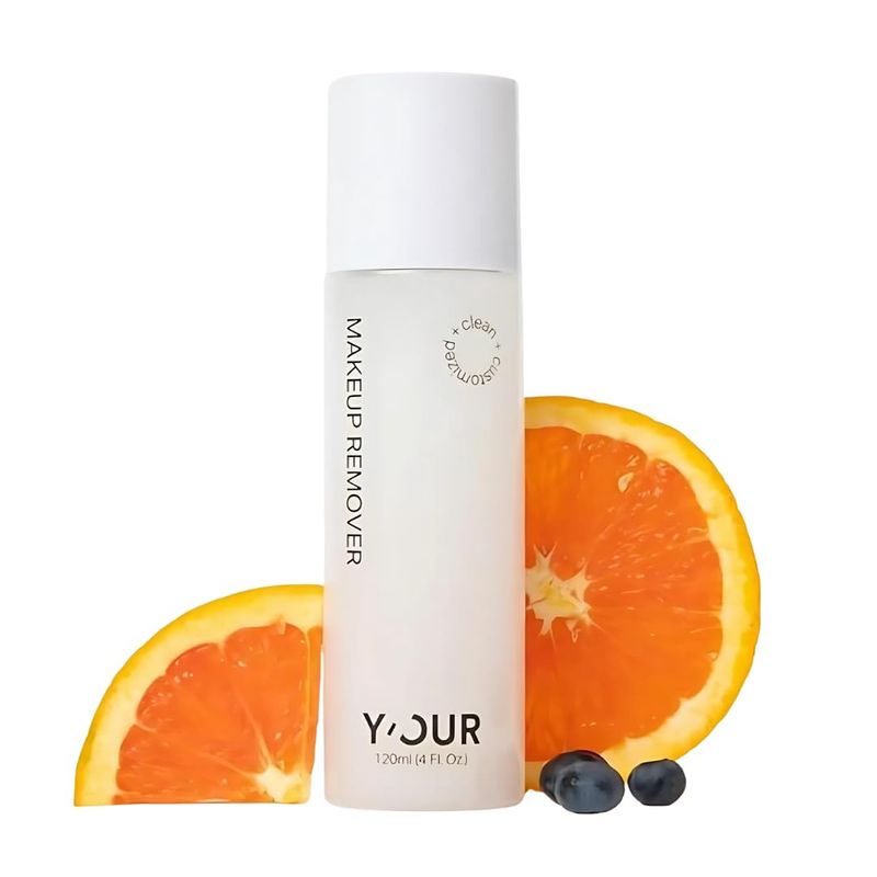 YOUR Soothing Makeup Remover | Micellar Cleansing Water For Sensitive Skin | Remove Oil &amp; Sebum | Gentle Formula, Vegan &amp; Non-Irritating | With Fruit Extracts and Aloe Vera - 4 Fl Oz (120mL)