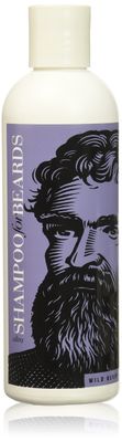 Ultra Grooming Beard Shampoo &amp; Wash for Beards by Beardsley and Company, Beard Care Products, Wild Berry 8 oz