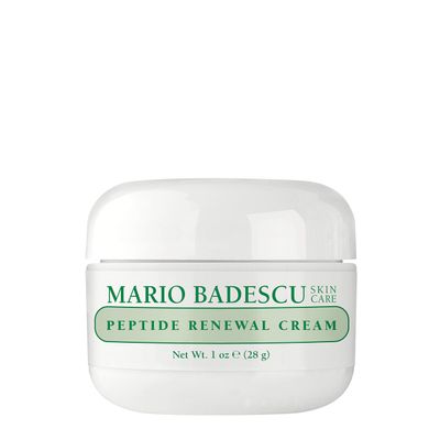 Mario Badescu Peptide Renewal Cream for Combination, Dry and Sensitive Skin | Anti-aging Face Cream Formulated with Palmitoyl Tripeptide-1 &amp; Sodium Hyaluronate | 1 Ounce