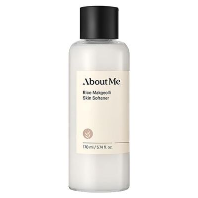 Rice Wine (Makgeolli) Skin Softener - Korean Traditional Fermented Rice Extract Moisturizing Toner (170ml/5.75 fl oz)