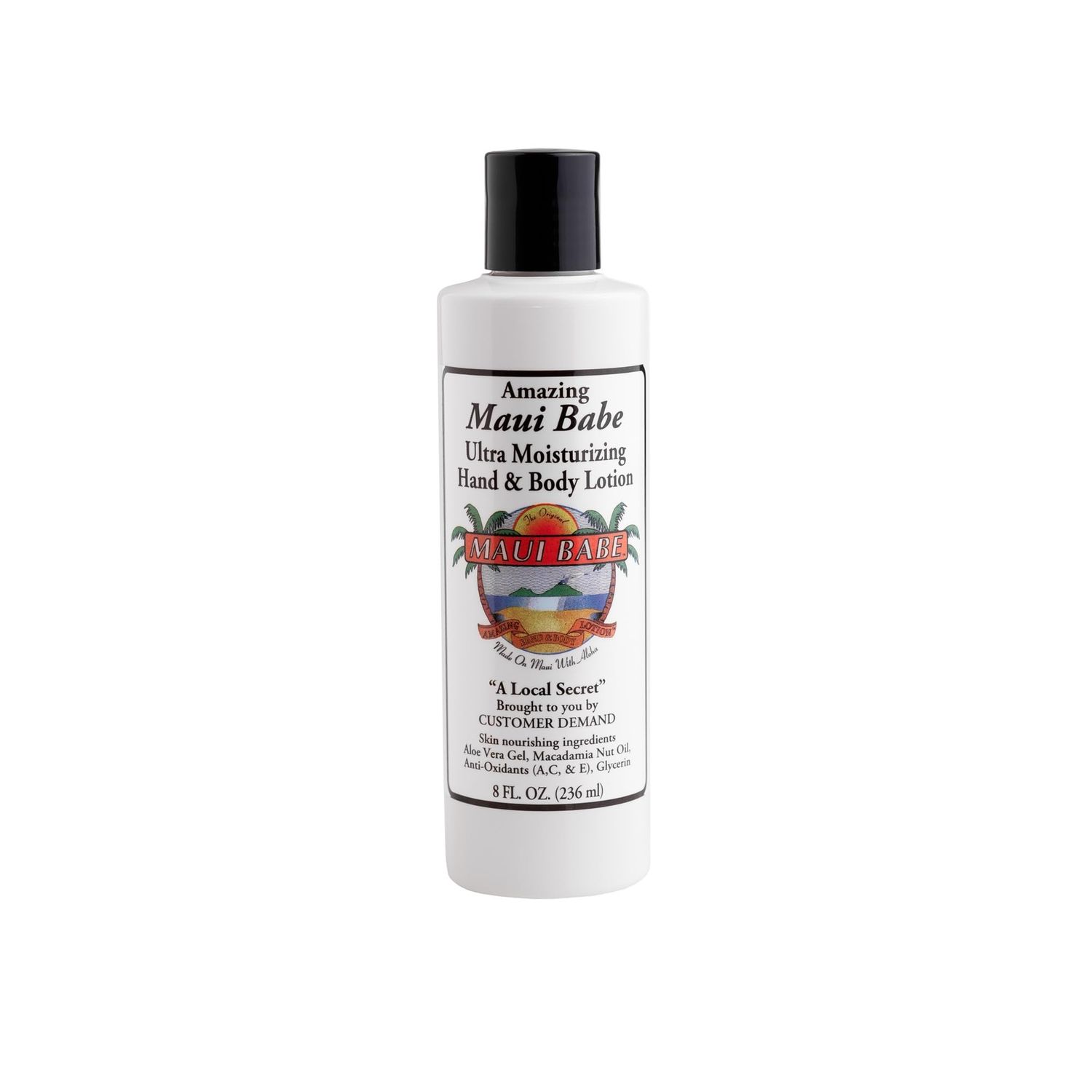 Maui Babe Moisturizing Hand and Body Lotion, 8 Fluid Ounce