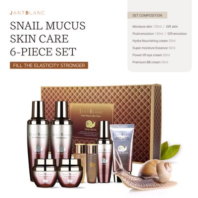 Jantblanc Snail -Mucus Skin Care Set (Skin Care 6 Set)