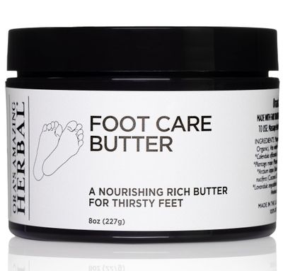 Ora&#39;s Amazing Herbal Foot Care Butter, Heel Balm, Foot Balm, Repair Cream for Dry Cracked Heels &amp; Feet (8 oz)