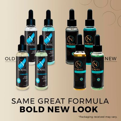 Norvell Pro Lab Kit - Professional Spray Tan Additives Kit, DHA Boost 2 oz., Hydration Lift 2 oz., Collagen Boost 2 oz., &amp; Vitamin Bath 2 oz.