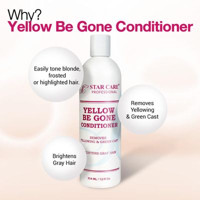 STAR CARE Yellow Be Gone Conditioner 12oz/354ml