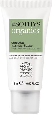 SOTHYS Skin Radiance Exfoliant | Gentle Organic Face Scrub for Exfoliating, Formulated for All Skin Types, Even Sensitive | Vegan Formula for Radiant Skin