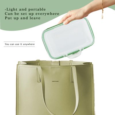 Rujorfamu 2pc Clear Hard Shell Zipper Case, Makeup Bag, Portable Zipper Pouch Travel Bags for Toiletries, Transparent Zipper Organizer for Stationery and toy, Skincare Travel Bag, Cosmetic Bags