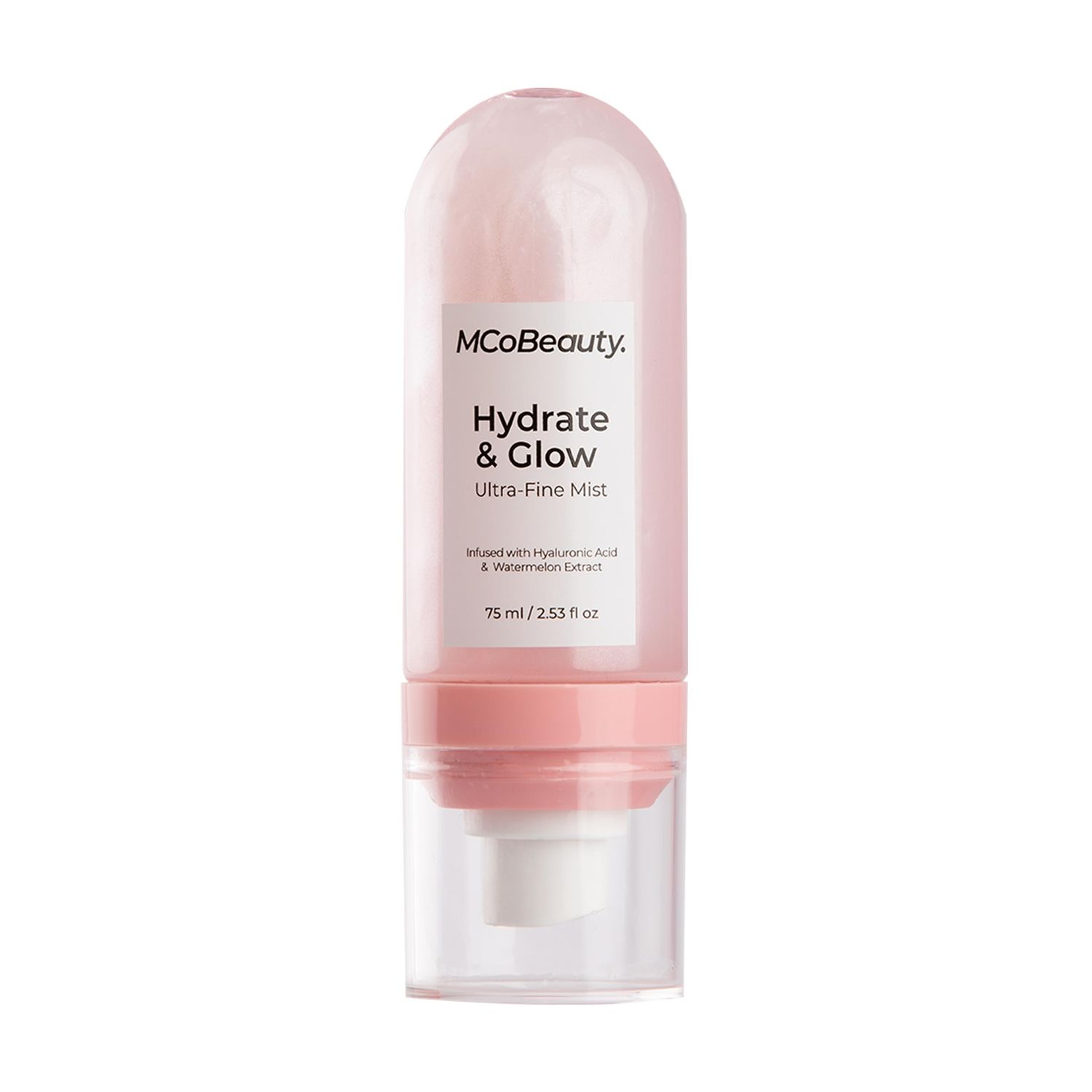 MCoBeauty Hydrate &amp; Glow Ultra-Fine Mist - Shimmering Face &amp; Body Spray, Vegan, Cruelty Free Cosmetics