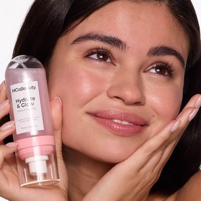 MCoBeauty Hydrate &amp; Glow Ultra-Fine Mist - Shimmering Face &amp; Body Spray, Vegan, Cruelty Free Cosmetics