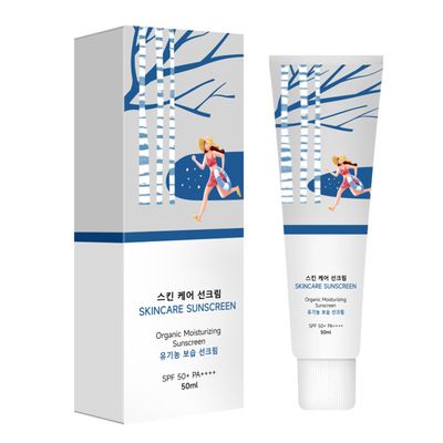 Relief Facial Sunscreen SPF50+ - Nourishing Skin Protection and UV Defense for All Skin Types | Korean Formula Skin Care Solution From China