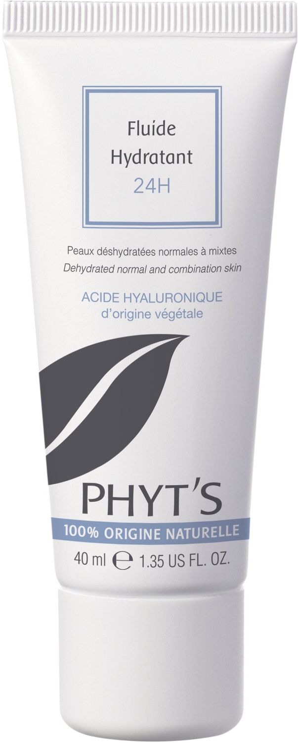 Phyts 24H Moisturizing Fluid - Face Moisturizer with Aloe Vera Extract - Restores Hydration and Reduces Shine - Face Cream for Supple Skin - 1.35 oz