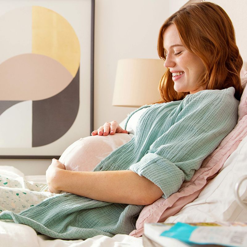 Munchkin Milkmakers Belly Mask for Pregnancy Skin Care &amp; Stretch Marks, 3 Sheet Masks