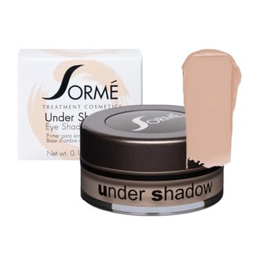 Sorme Treatment Cosmetics Under Shadow Primer (0.18 oz) | Neutralizing Eyelid Primer for Crease-Proof Eye Makeup | Hydrating Cream Eyeshadow Primer | Cruelty-Free Eyeshadow Base and Under Eye Primer